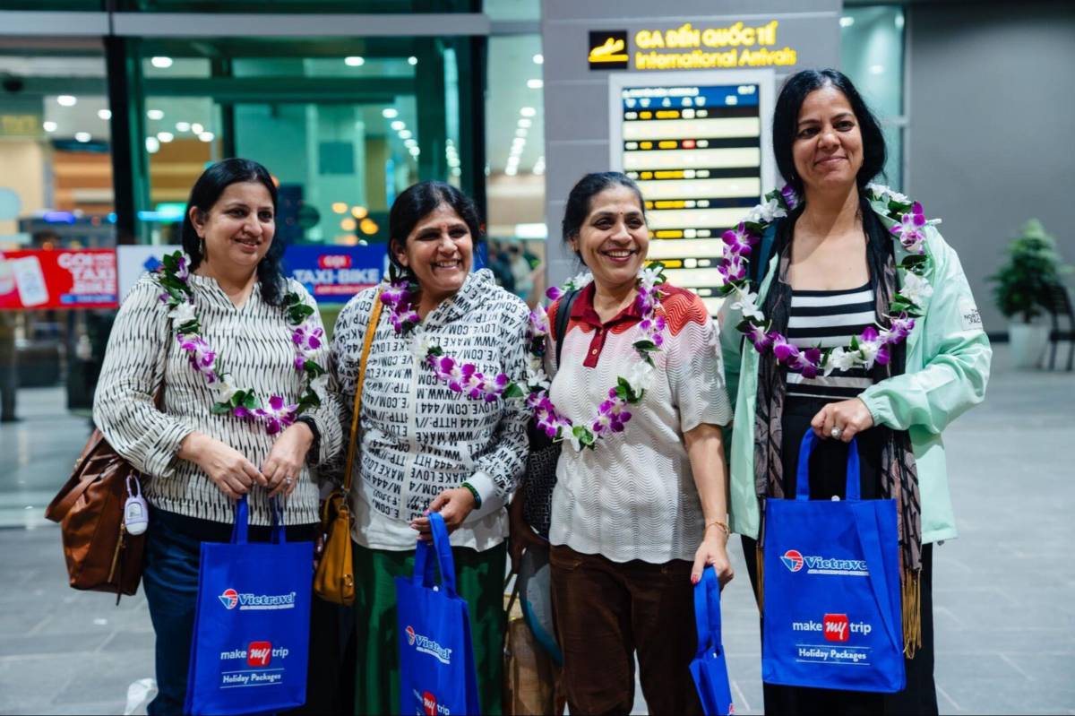 Chuyến bay thẳng mới từ New Delhi tạo tiền đề cho Phú Quốc thành điểm đến hàng đầu của du