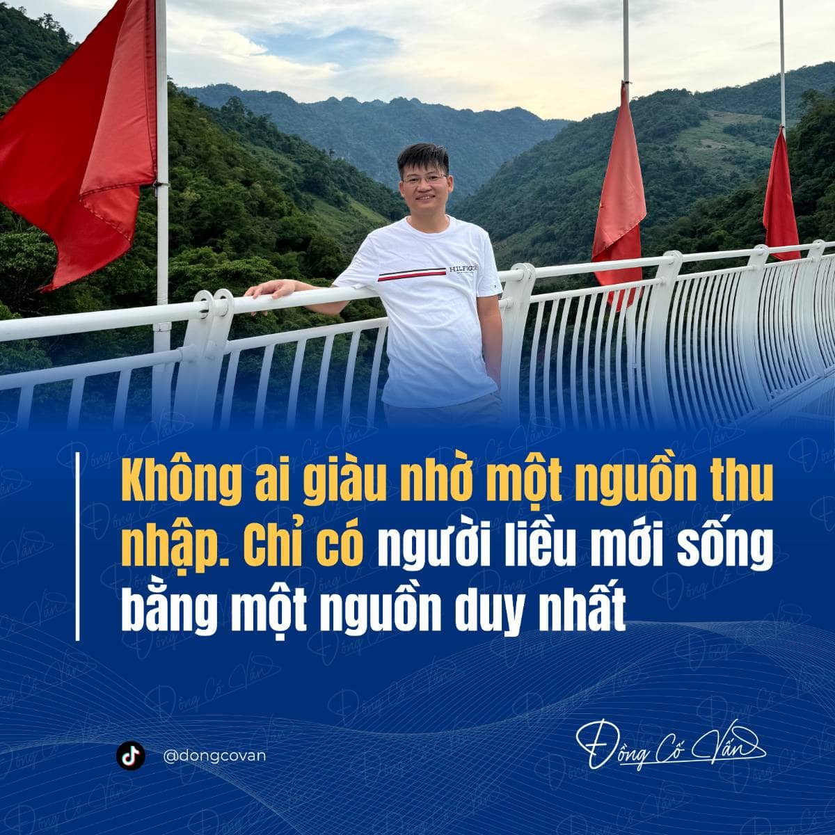 Không ai giàu nhờ một nguồn thu nhập - Chỉ có người liều mới sống bằng một nguồn duy nhất