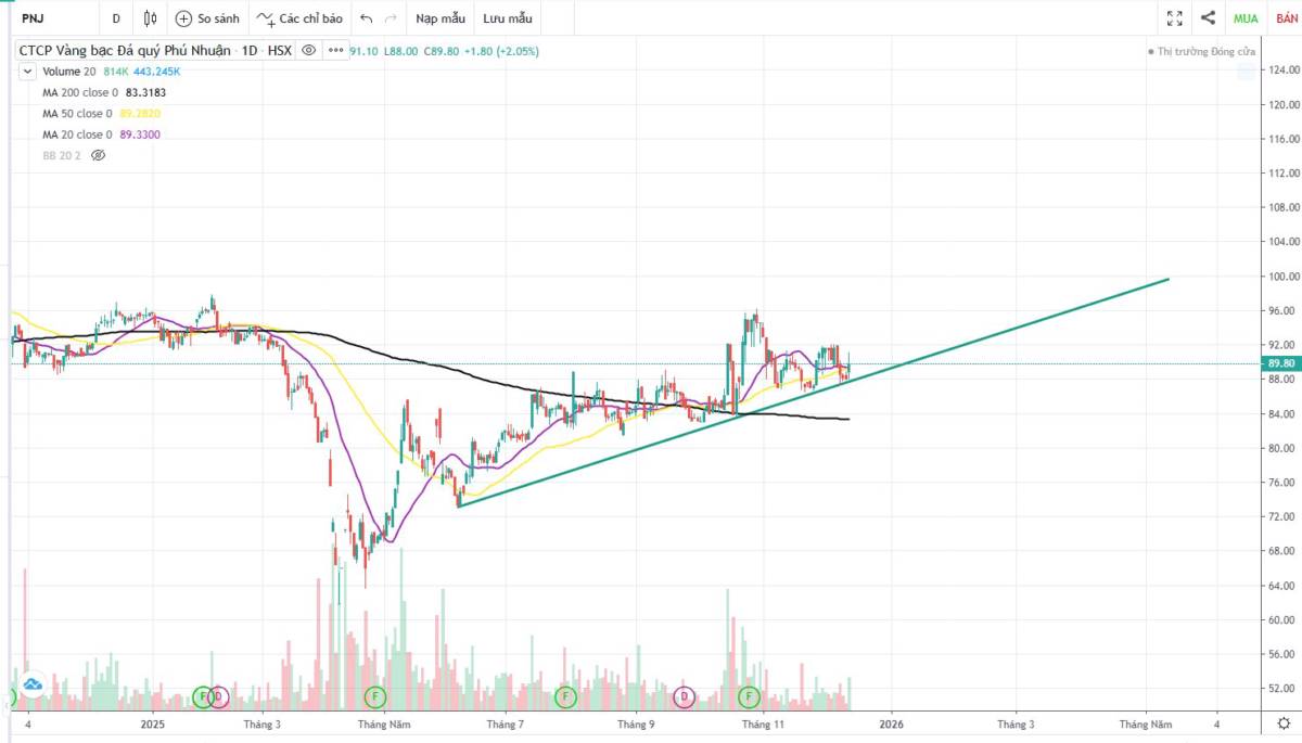 PNJ (Công ty Cổ phần Vàng bạc Đá quý Phú Nhuận)