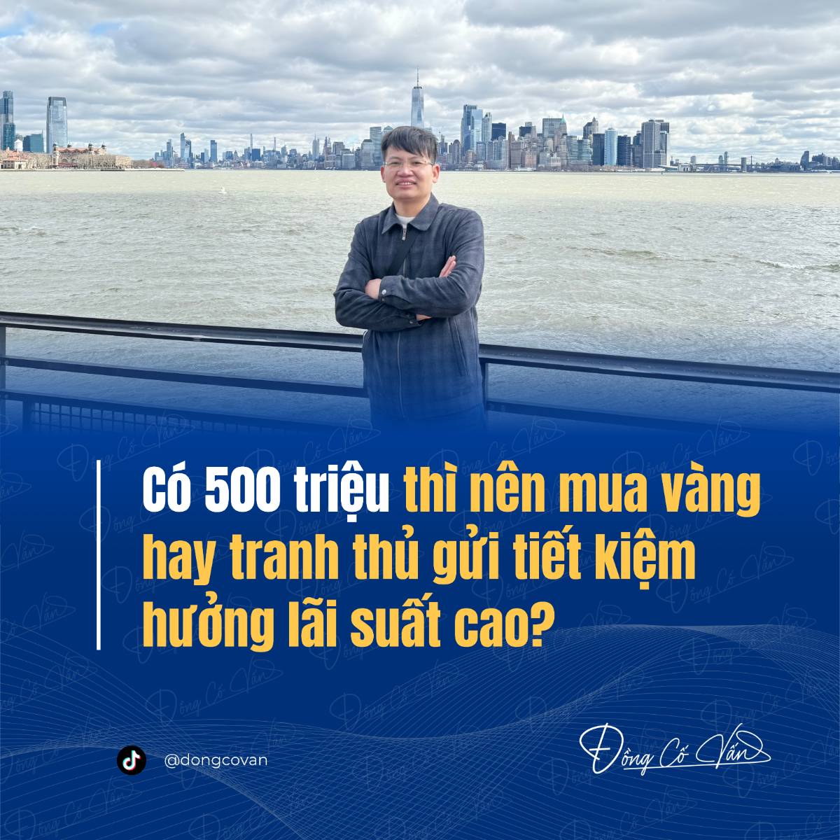 Có 500 triệu thì nên mua vàng hay tranh thủ gửi tiết kiệm hưởng lãi suất cao?