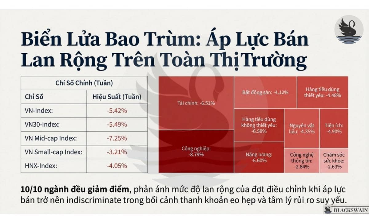 Market Recap - Tuần thứ 3 - Tháng 12: Biển lửa bao trùm!