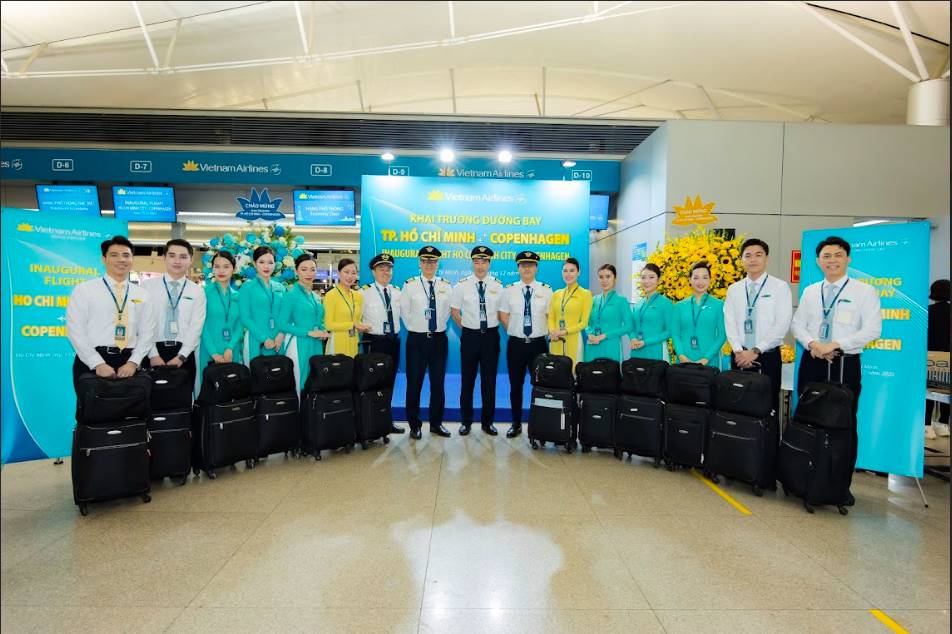 Vietnam Airlines chính thức khai trương đường bay thẳng tới Copenhagen, Đan Mạch 