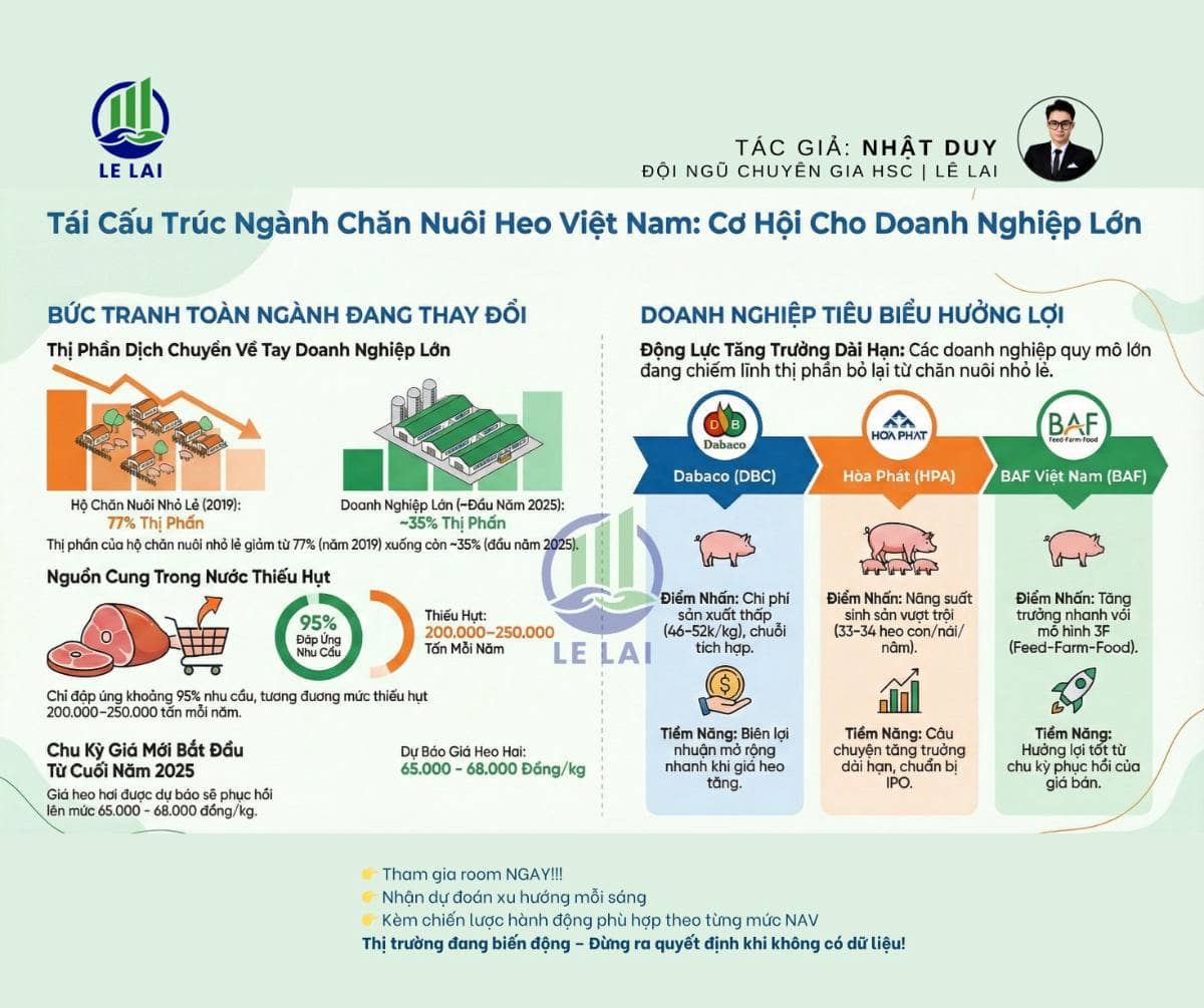 Ngành chăn nuôi Việt Nam trước chu kỳ mới: Cơ hội nào cho nhà đầu tư trung – dài hạn?. Sau nhiều năm  ...