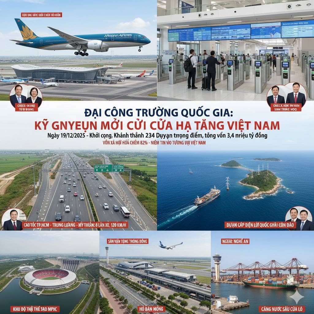 Đại công trường quốc gia: Kỷ nguyên mới của hạ tầng Việt Nam