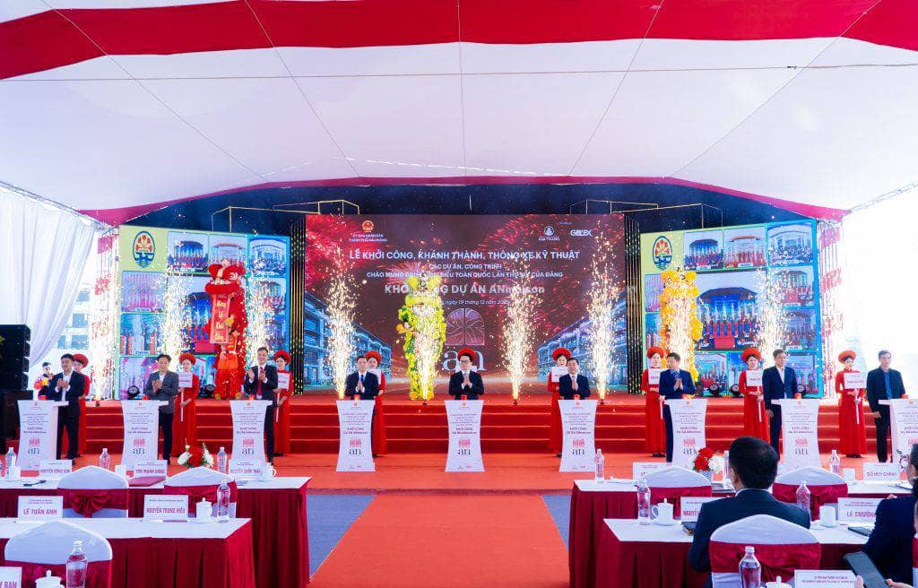 Hạ tầng GELEX khởi công khu đô thị nhà ở thấp tầng ANmaison tại Hải Phòng