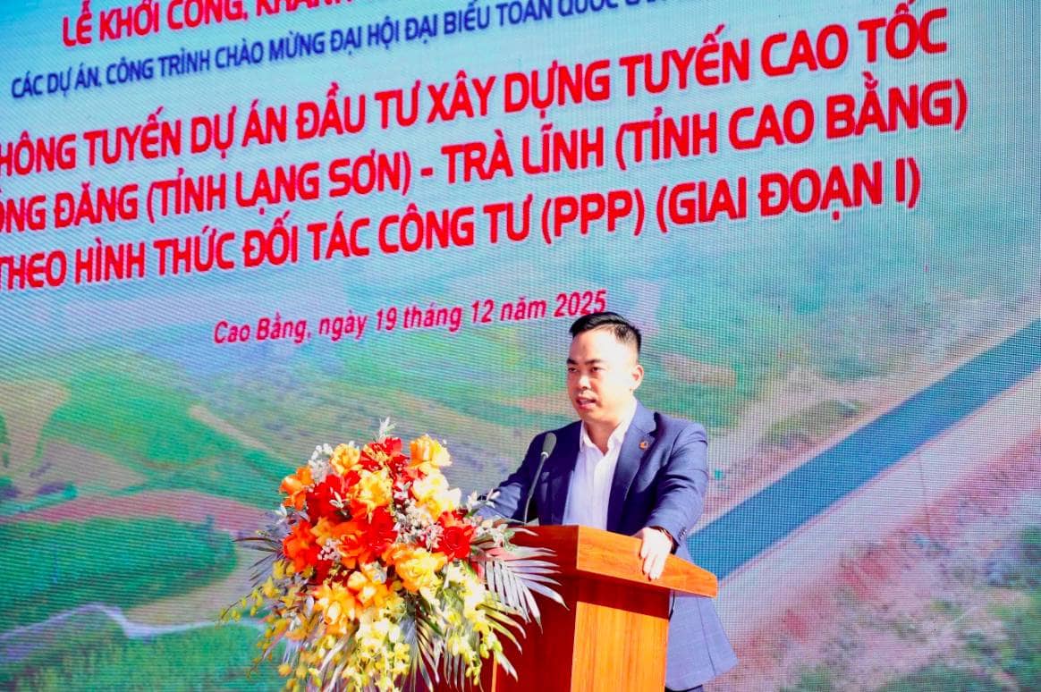 Thông tuyến dự án cao tốc Đồng Đăng – Trà Lĩnh