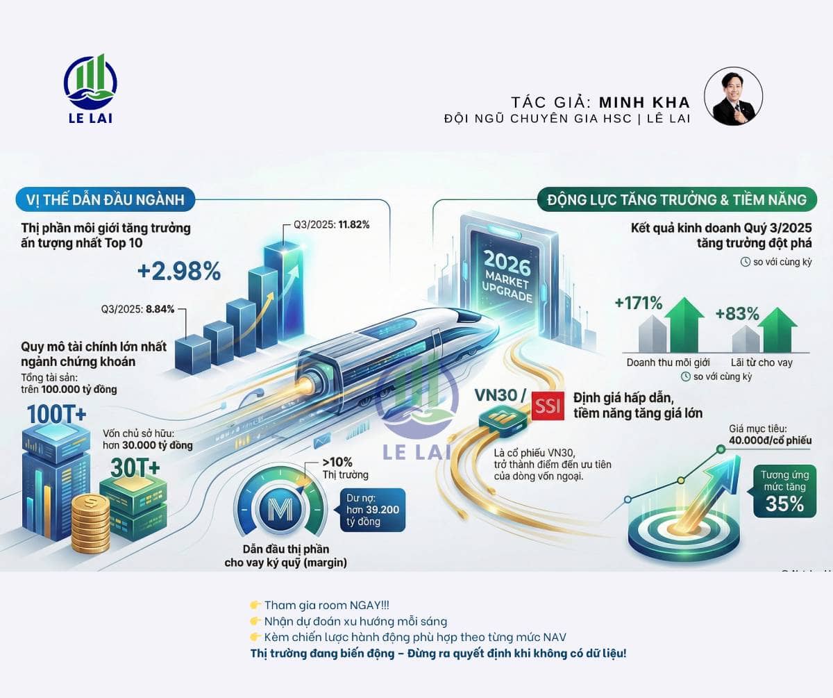 SSI – Lựa chọn “Must Buy” cho câu chuyện nâng hạng 2026
