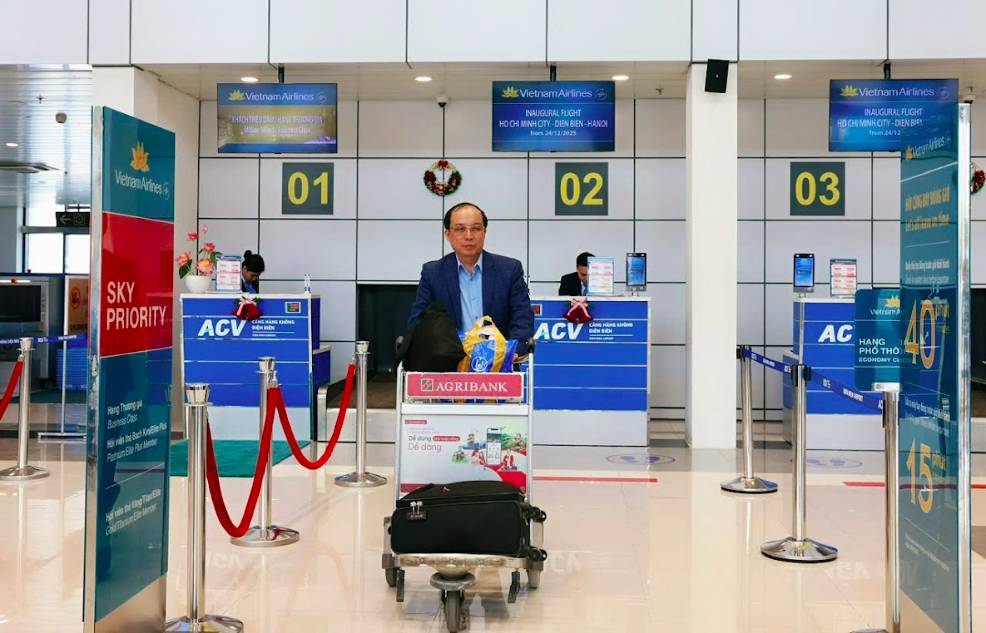 Vietnam Airlines khai trương đường bay TP.HCM – Điện Biên, rút ngắn khoảng cách vùng miền