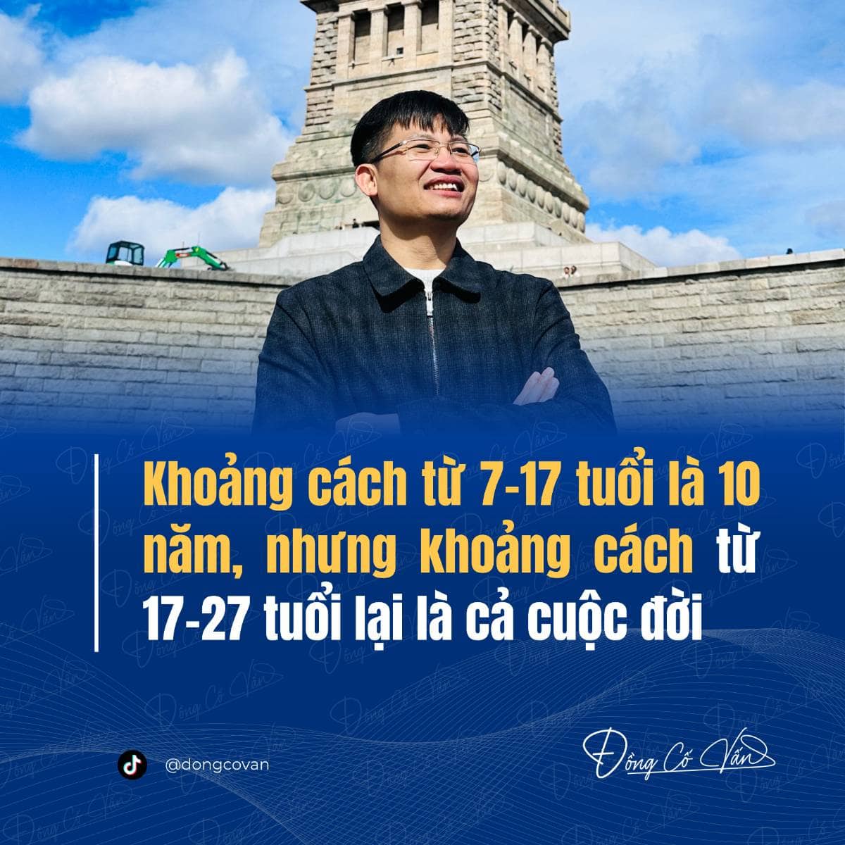 Khoảng cách từ 7–17 tuổi là 10 năm, nhưng khoảng cách từ 17–27 tuổi lại là cả một cuộc đời