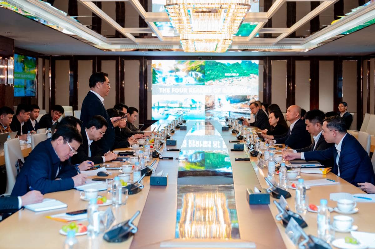 Sun Group đề xuất ý tưởng quy hoạch Khu du lịch Thác Bản Giốc