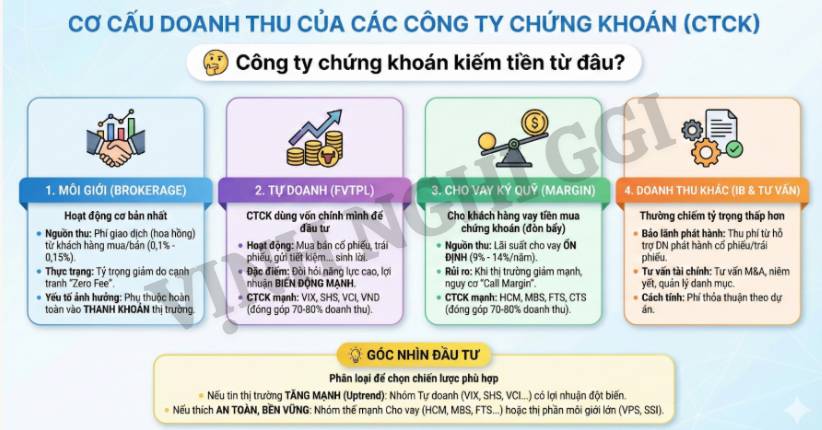 Giải mã những “Mỏ vàng” lợi nhuận của Công ty Chứng khoán!