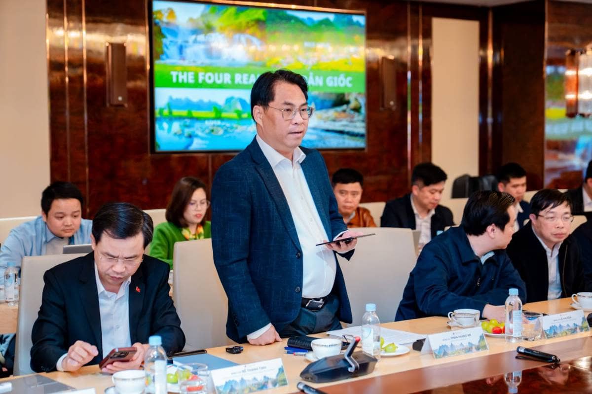 Sun Group đề xuất ý tưởng quy hoạch Khu du lịch Thác Bản Giốc