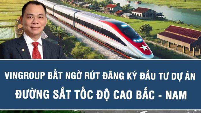 Vingroup rút khỏi đường sắt cao tốc (ĐSCT) - Một quyết định dựa vào năng lực, không phải đi lùi mà là  ...