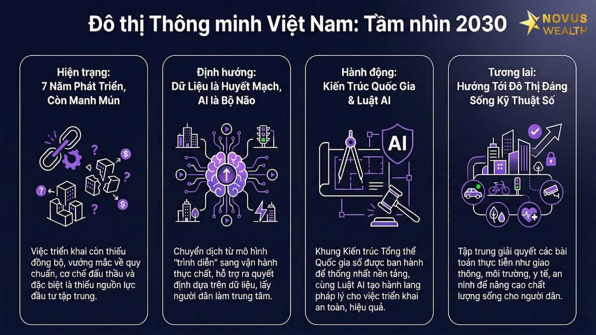 Đô thị Thông minh (Smart/AI City) ở Việt Nam: Tầm nhìn 2030