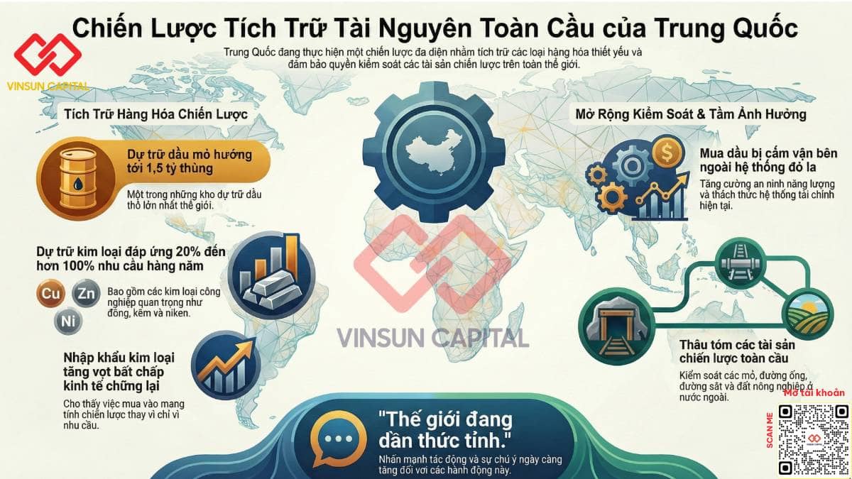 🔴 CHIẾN LƯỢC TÍCH TRỮ TÀI NGUYÊN TOÀN CẦU CỦA TRUNG QUỐC. 1. Trữ lượng dầu mỏ đang tăng nhanh, hướng  ...