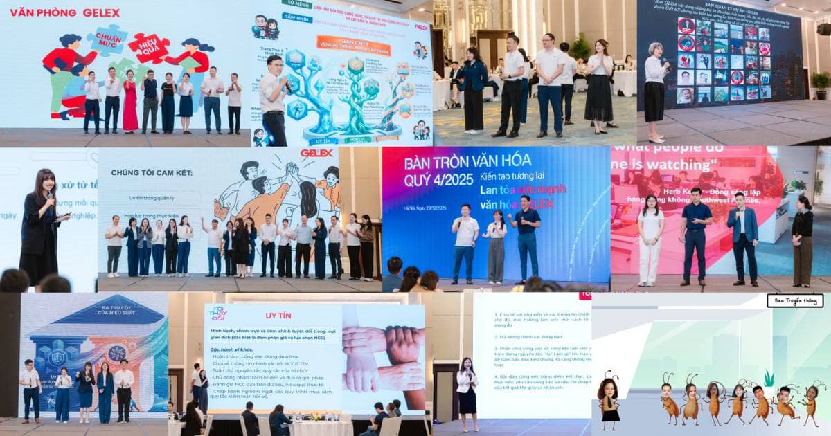 Bàn tròn Văn hóa GELEX- Khi hành vi là trọng tâm lan tỏa văn hóa