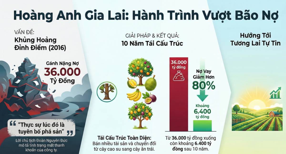 DATC trở thành chủ nợ mới của Hoàng Anh Gia Lai