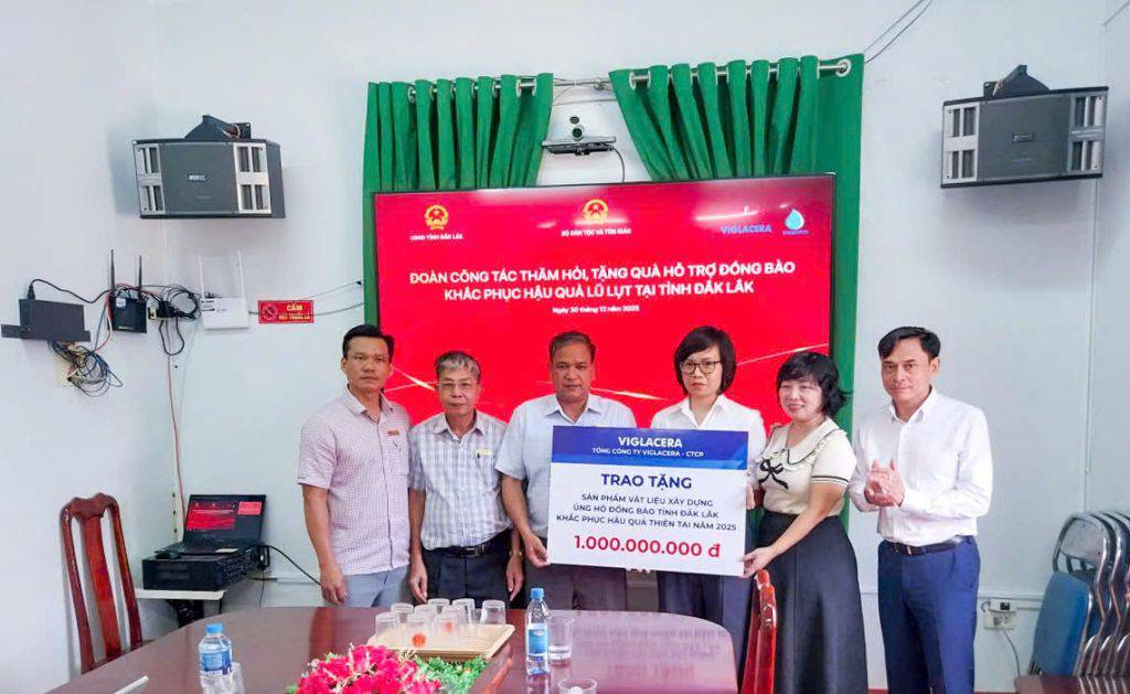 GELEX đồng hành cùng đồng bào miền Trung và Tây Nguyên tái thiết cuộc sống sau mưa lũ