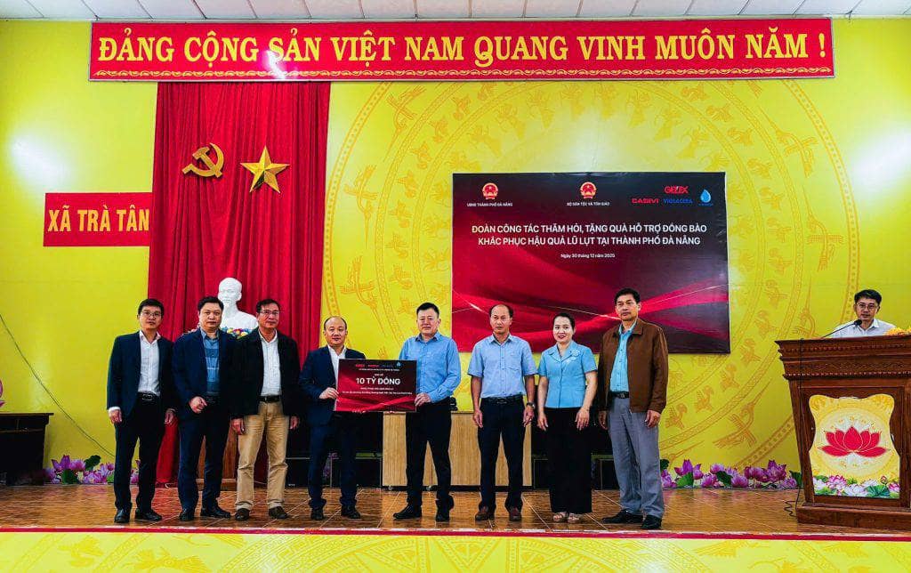 GELEX đồng hành cùng đồng bào miền Trung và Tây Nguyên tái thiết cuộc sống sau mưa lũ