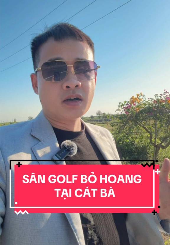 Dự án sân Golf Xuân Đám gần 10 năm vẫn để cỏ mọc