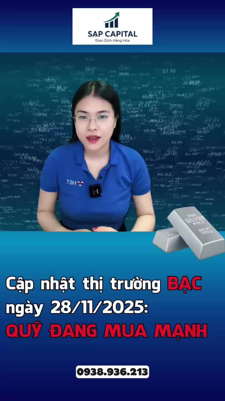 Giá BẠC 28/11/2025: TĂNG MẠNH - Lí do là gì???