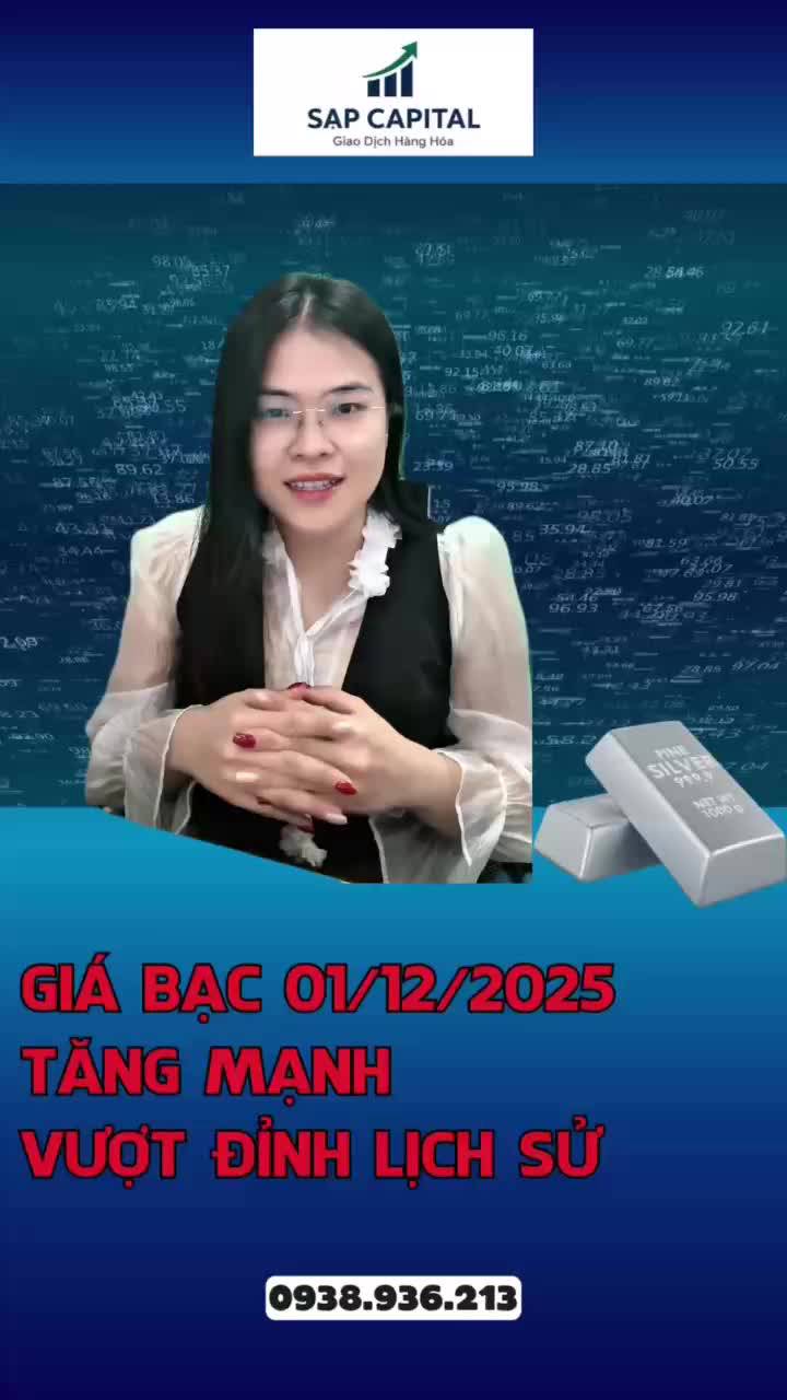 Giá BẠC 01/12/2025 Vượt mốc 58$/ounce - giá trong nước tiến sát 60 triệu / kg
Theo bạn giá bạc tiếp tục tăng hay điều chỉnh trong thời gian tới, đón xem