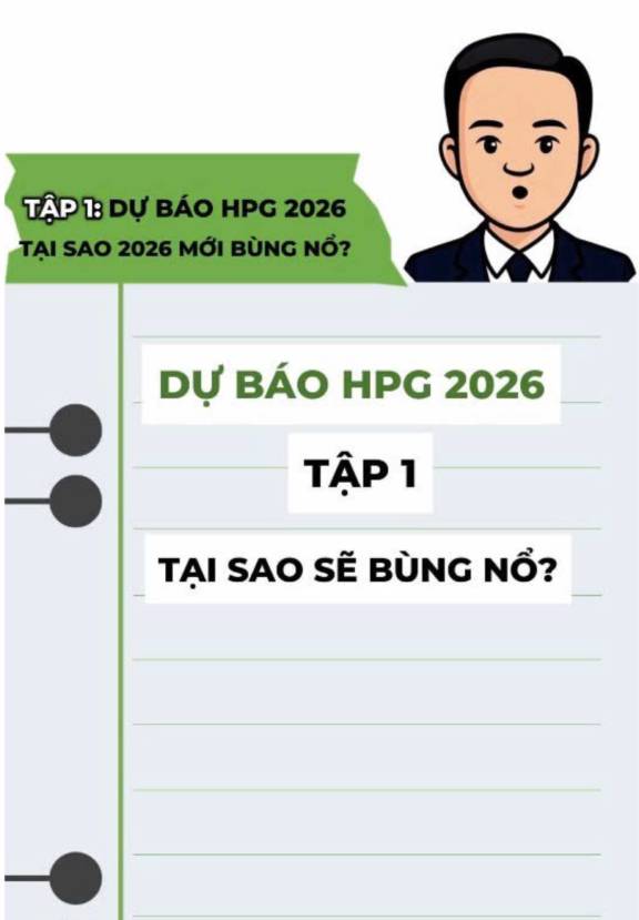 Dự báo HPG 2026: Tại sao Ngành thép 2026 mới bùng nổ
