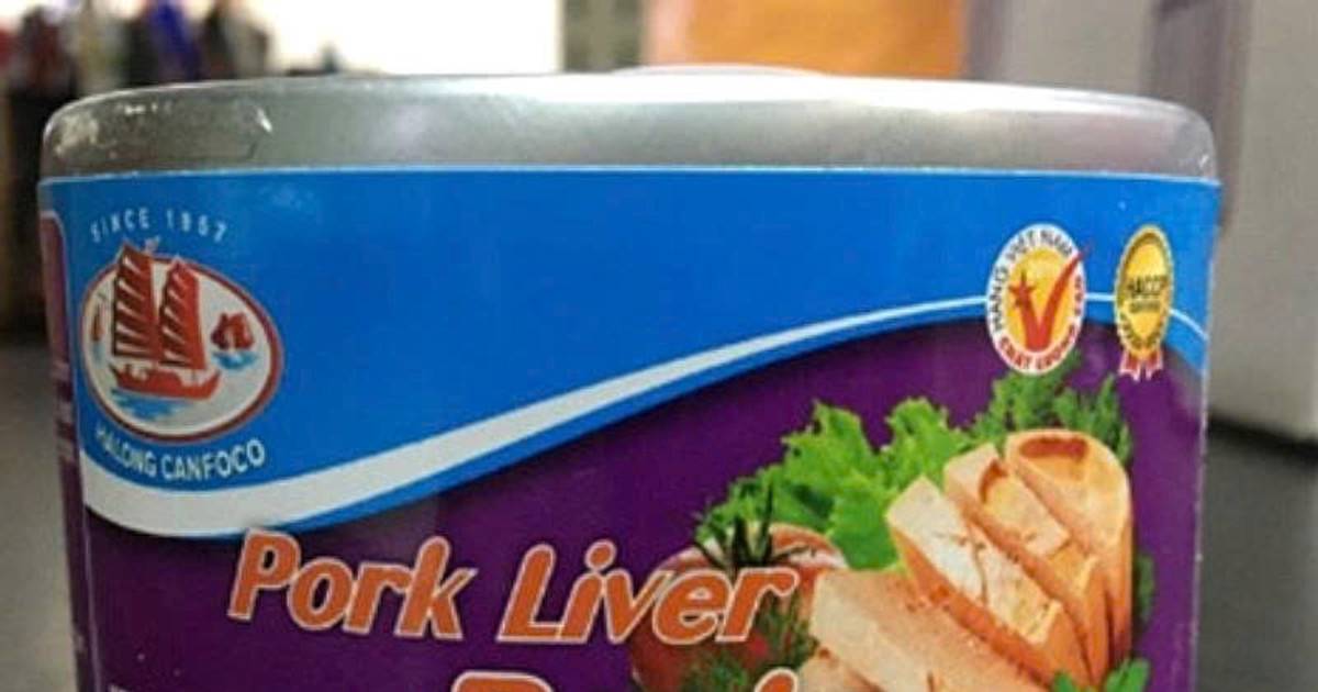 Mạng xã hội nóng thông tin pate gan của 'Halong Canfoco' từng bị Đài Loan thu hồi năm 2019