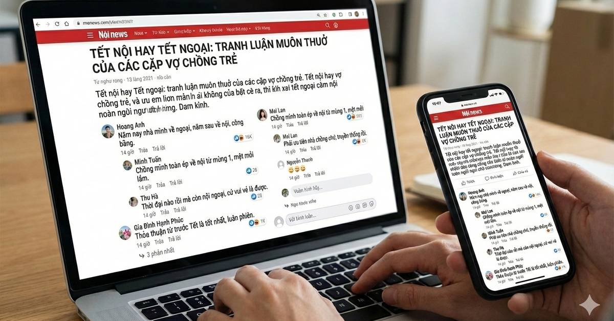 Tết nội hay Tết ngoại: Quan trọng ngày nào hay quan trọng tấm lòng?