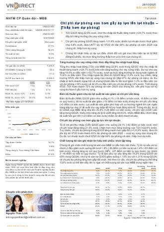 MBB: Báo cáo cập nhật KQKD Q4/2025