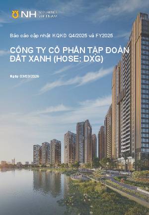 DXG: Báo cáo cập nhật KQKD Q4/2025