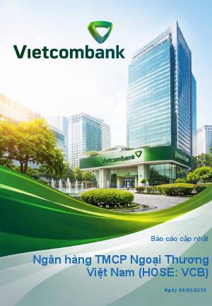 VCB: Khuyến nghị MUA với giá mục tiêu 72,000 đồng/cổ phiếu