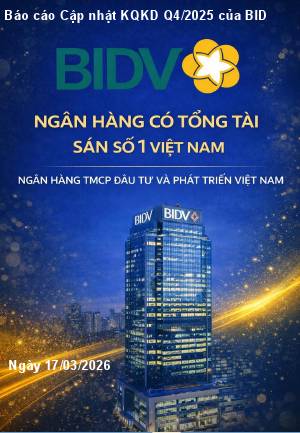 BID: Khuyến nghị MUA với giá mục tiêu 47,720 đồng/cổ phiếu
