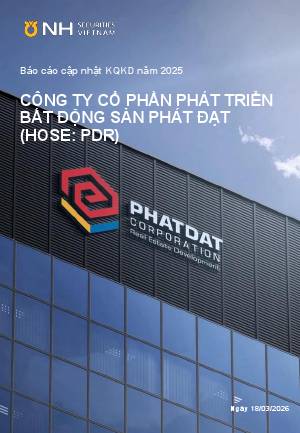 PDR: Báo cáo cập nhật KQKD Q4/2025