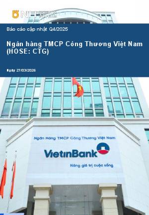 CTG: Khuyến nghị KHẢ QUAN với giá mục tiêu 40,200 đồng/cổ phiếu
