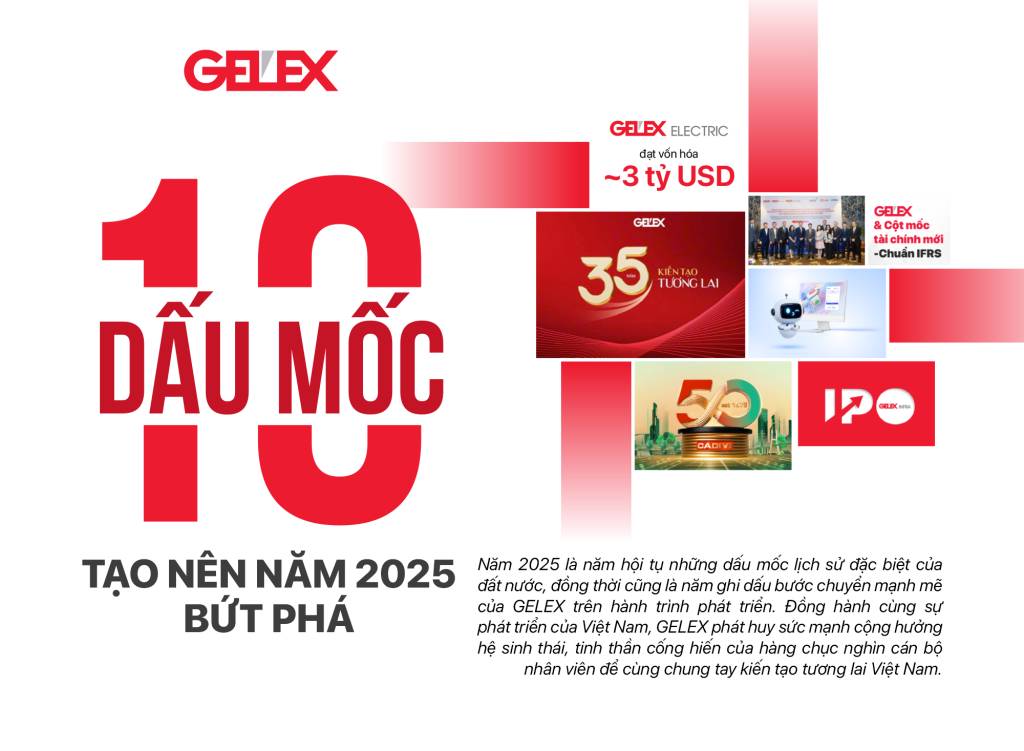 10 dấu mốc tạo nên năm 2025 bứt phá