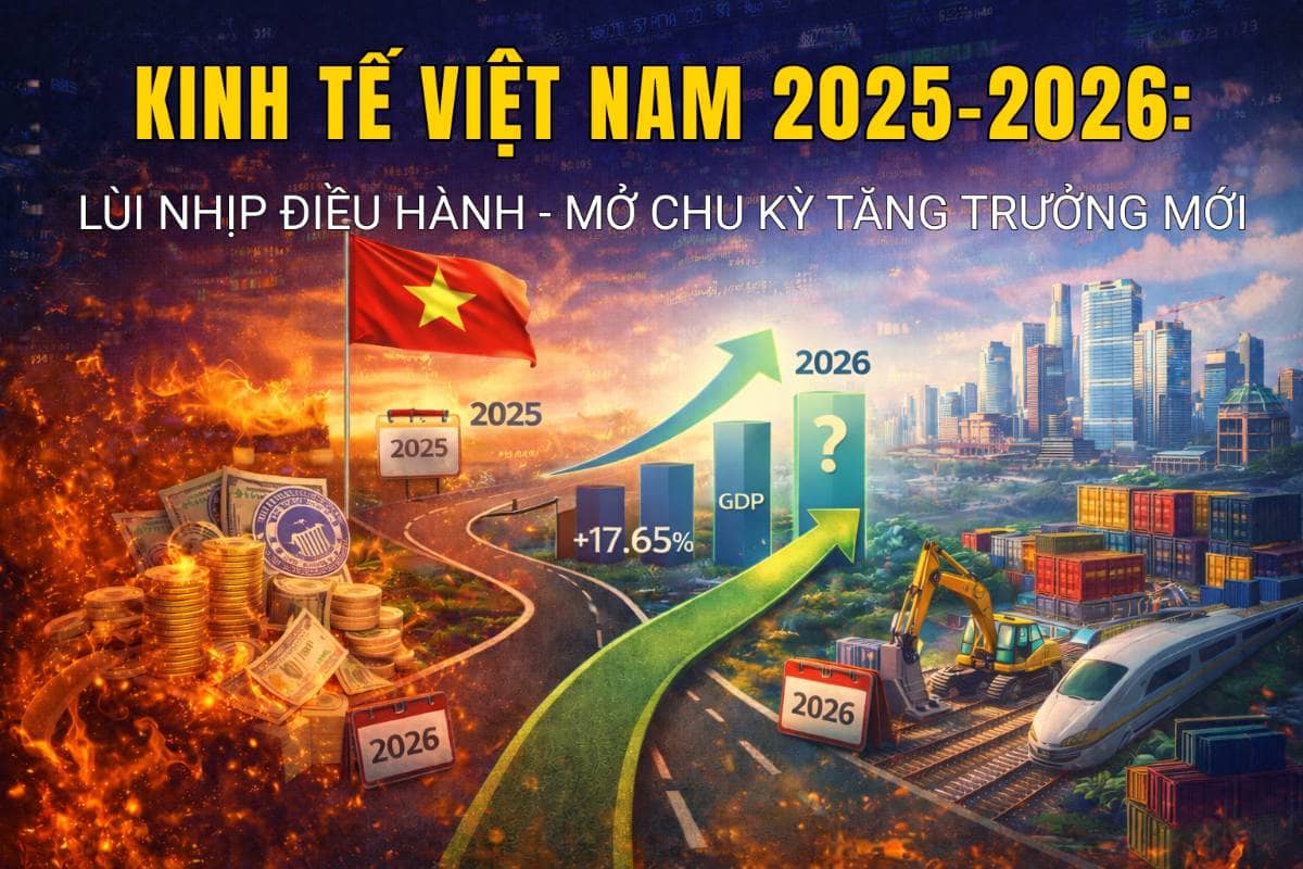 Kinh tế Việt Nam 2025–2026: Mở chu kỳ tăng trưởng mới