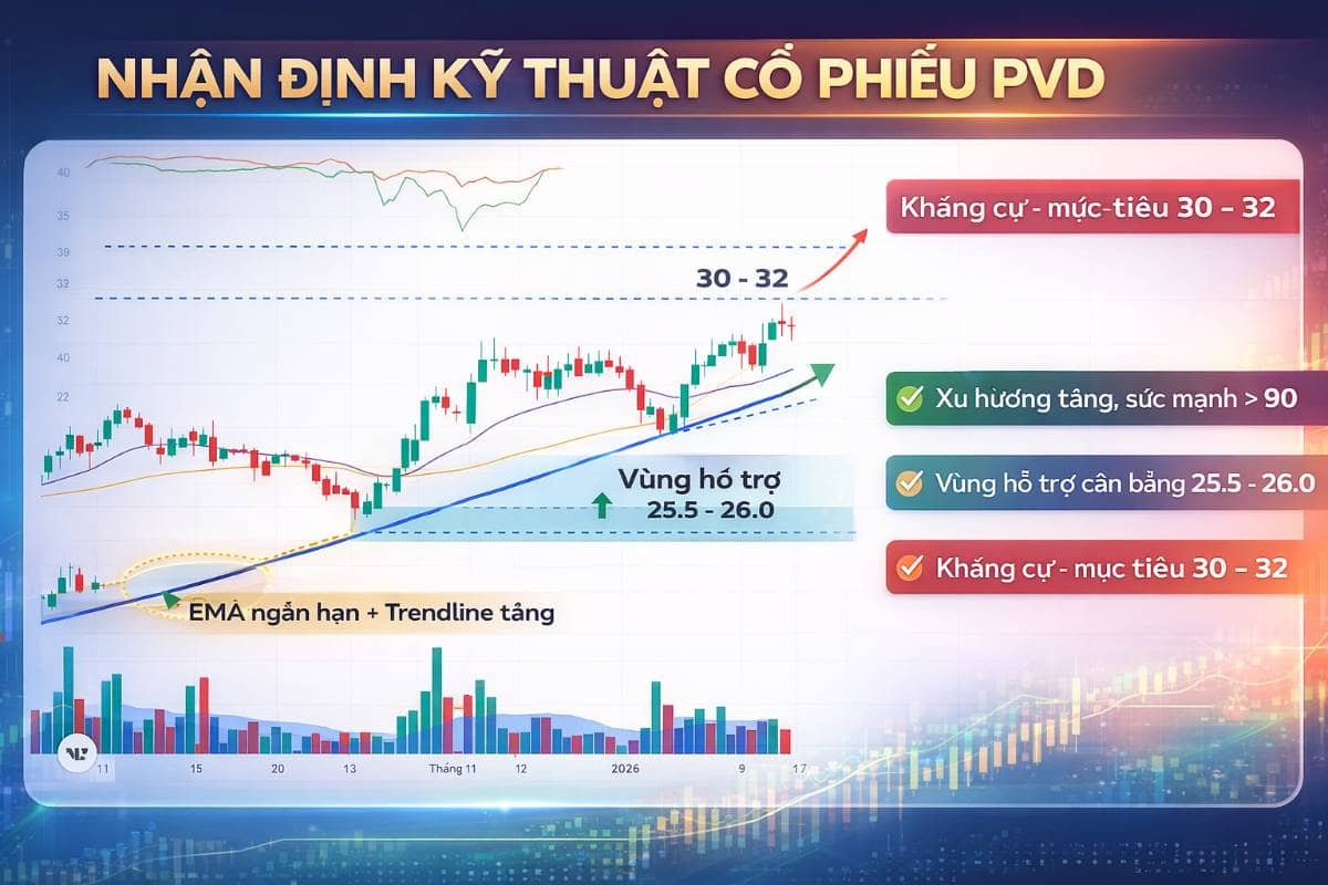PVD – Sóng khoan dầu khí bước vào pha bền, lợi nhuận cải thiện rõ từ 2025–2026