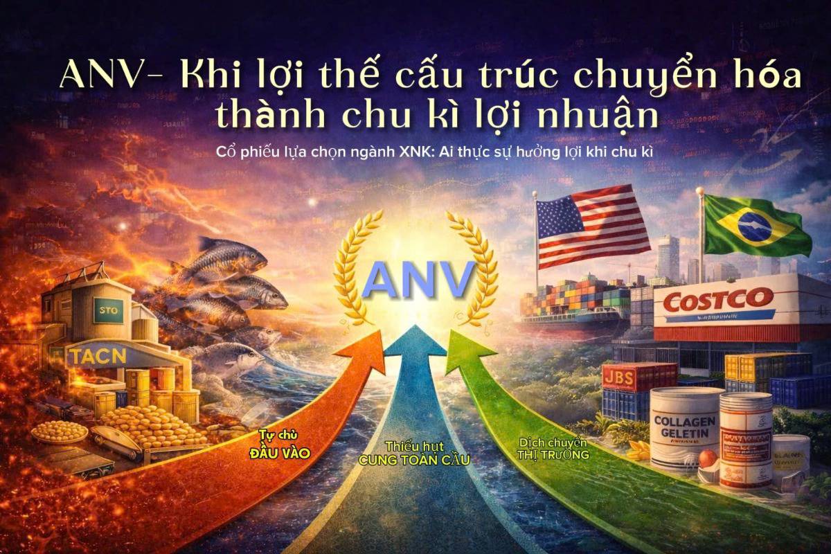 ANV – Khi lợi thế cấu trúc chuyển hóa thành chu kỳ lợi nhuận