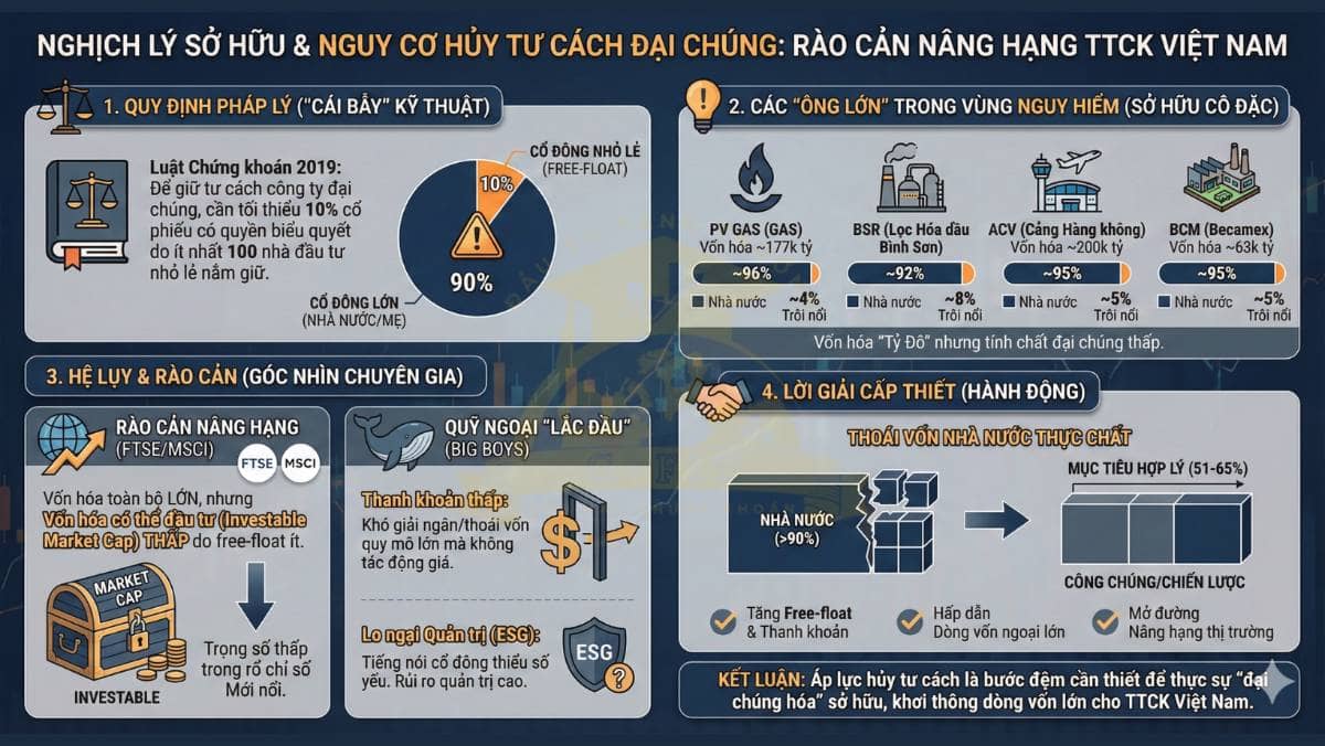 Thực hư câu chuyện hàng loạt doanh nghiệp tỷ đô đứng trước nguy cơ bị hủy niêm yết!