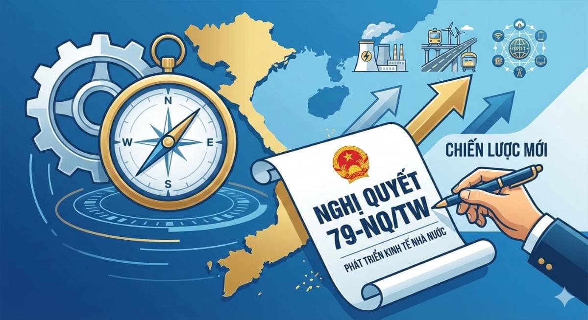 Nghị quyết 79-NQ/TW không chỉ là văn bản chính trị mà là một "bản thiết kế kiến trúc" lại khu vực kinh tế nhà nước