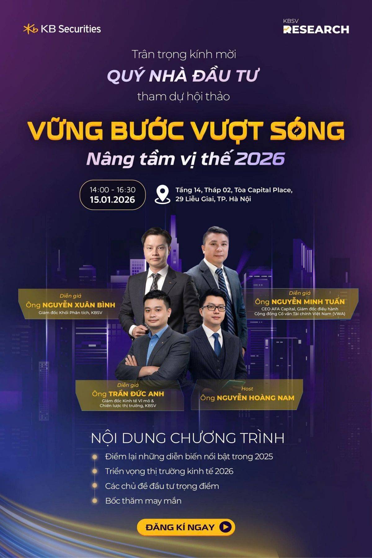 VỮNG BƯỚC VƯỢT SÓNG – NÂNG TẦM VỊ THẾ 2026.. Bước sang năm 2026 với nhiều biến động đan xen cơ hội,  ...