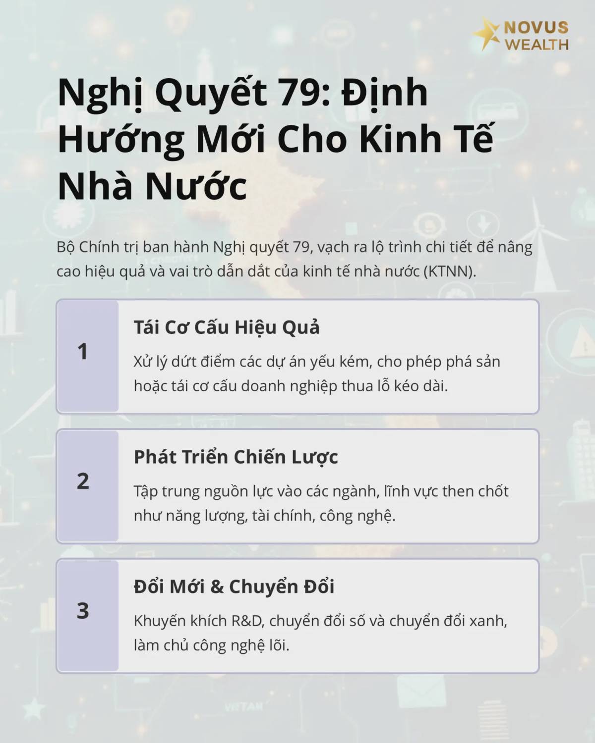 Nghị quyết 79-NQ/TW: Bước ngoặt mới cho kinh tế nhà nước Việt Nam – vươn tầm thế giới!