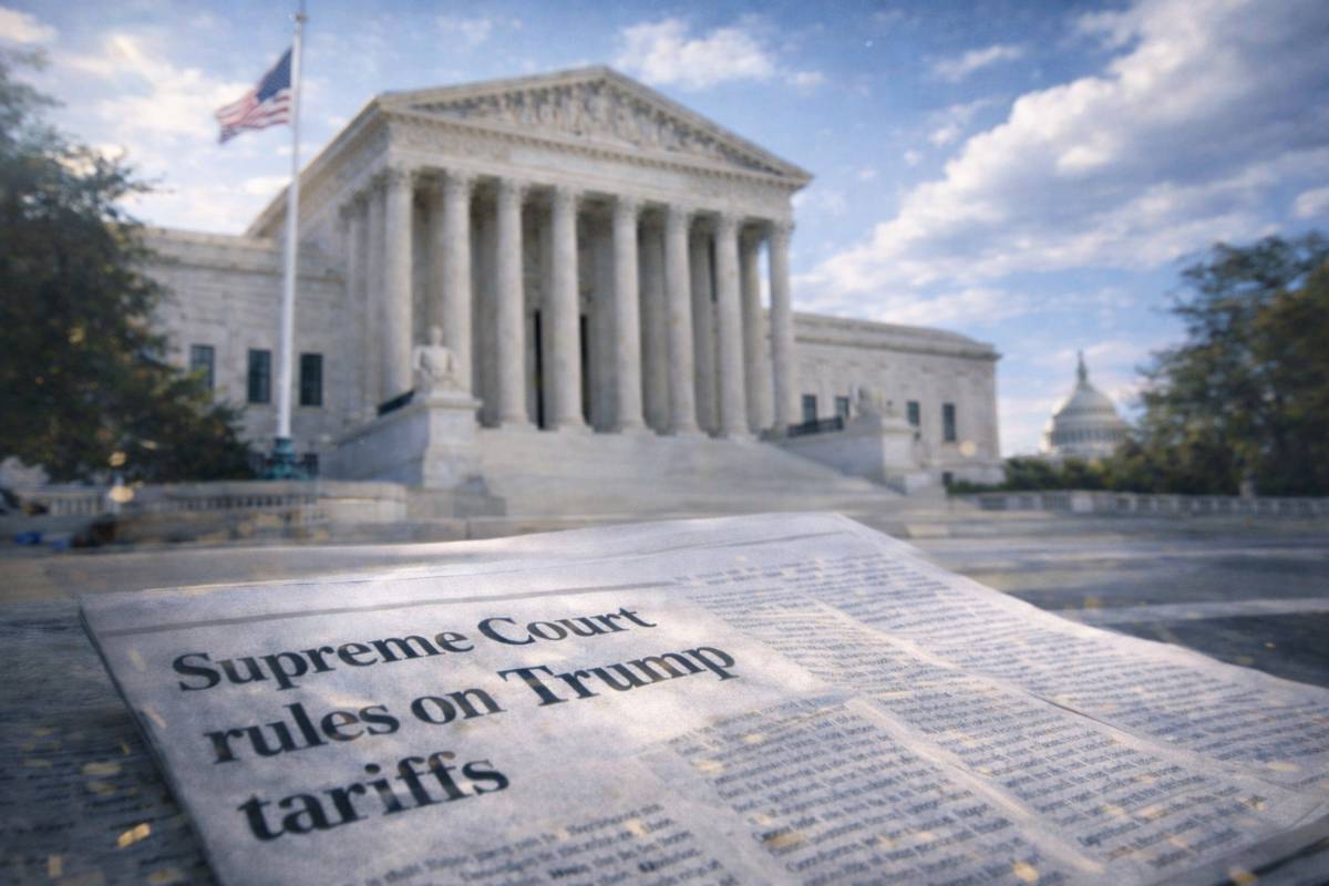 Tòa án Tối cao Mỹ sắp “gõ búa” về thuế quan của Tổng thống Trump: Bước ngoặt pháp lý hay chỉ là màn tái cấu trúc chiến lược thương mại?