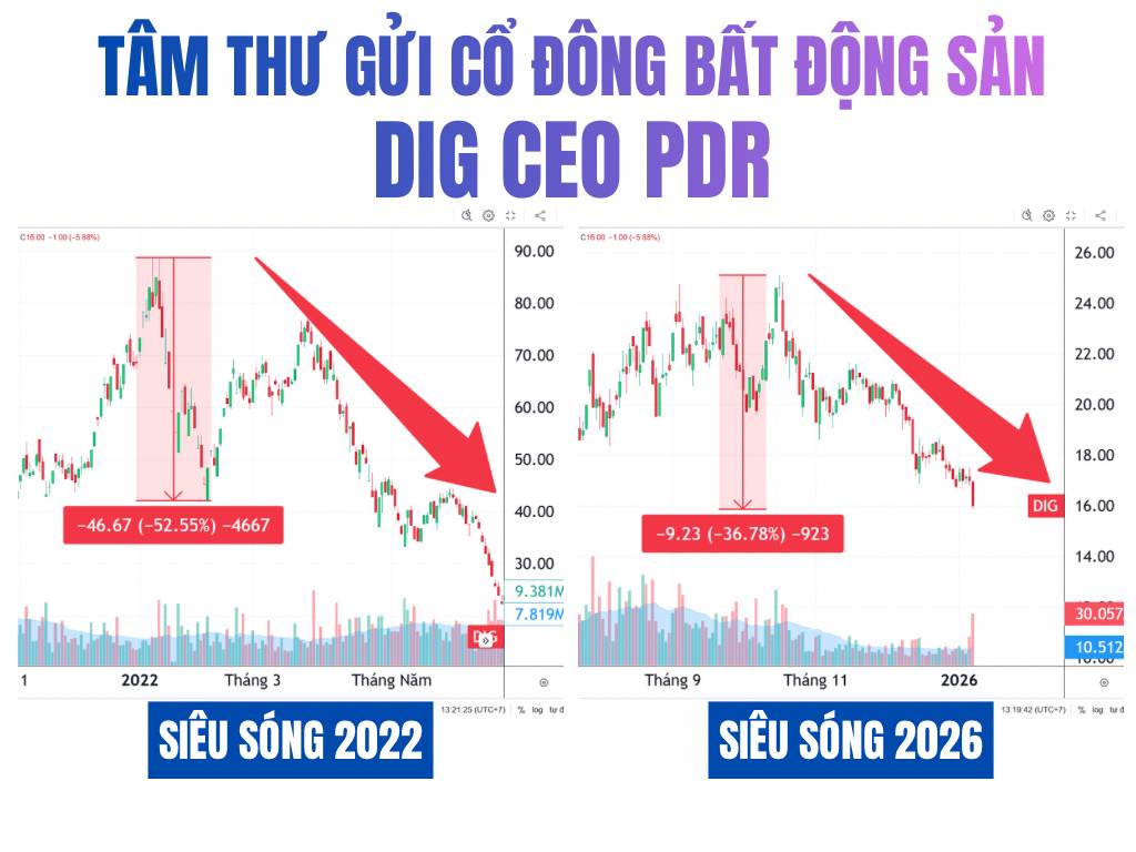 TÂM THƯ GỬI CỔ ĐÔNG SIÊU CỔ BẤT ĐỘNG SẢN DIG CEO PDR. Thứ sáu tuần trước ngày 02/01/2026 Đoàn có nhận  ...