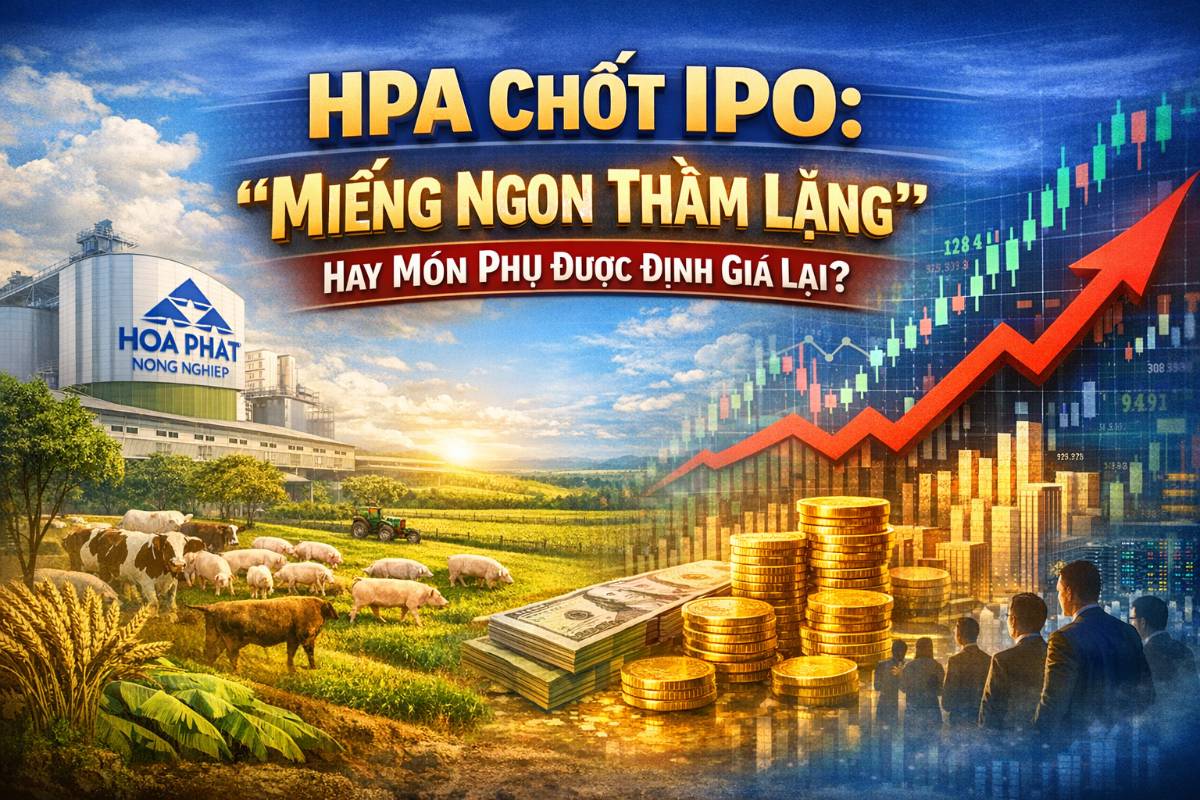 HPA hoàn tất IPO: “Miếng ngon thầm lặng” của hòa phát hay chỉ là món phụ được định giá lại?
