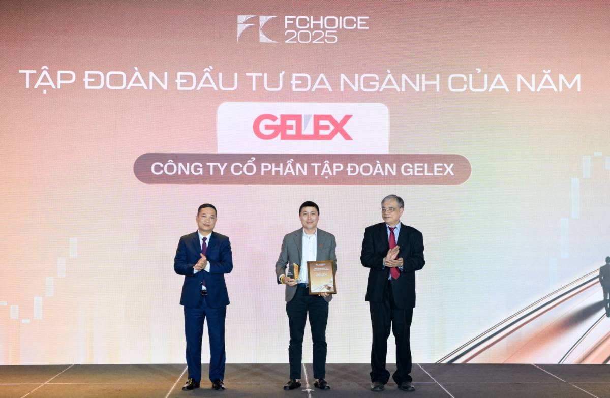 GELEX được vinh danh “Tập đoàn Đầu tư đa ngành của năm”