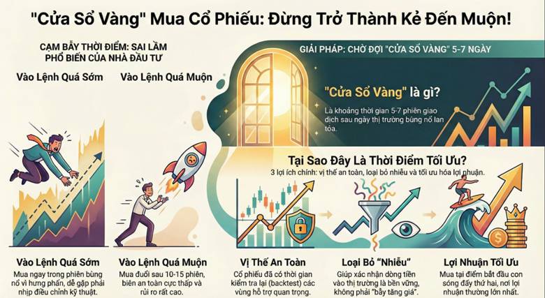 Đừng là "kẻ đến muộn" trong một con sóng tăng