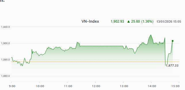 Nhịp đập Thị trường 13/01: Sắc tím lan tỏa ở nhóm dầu khí