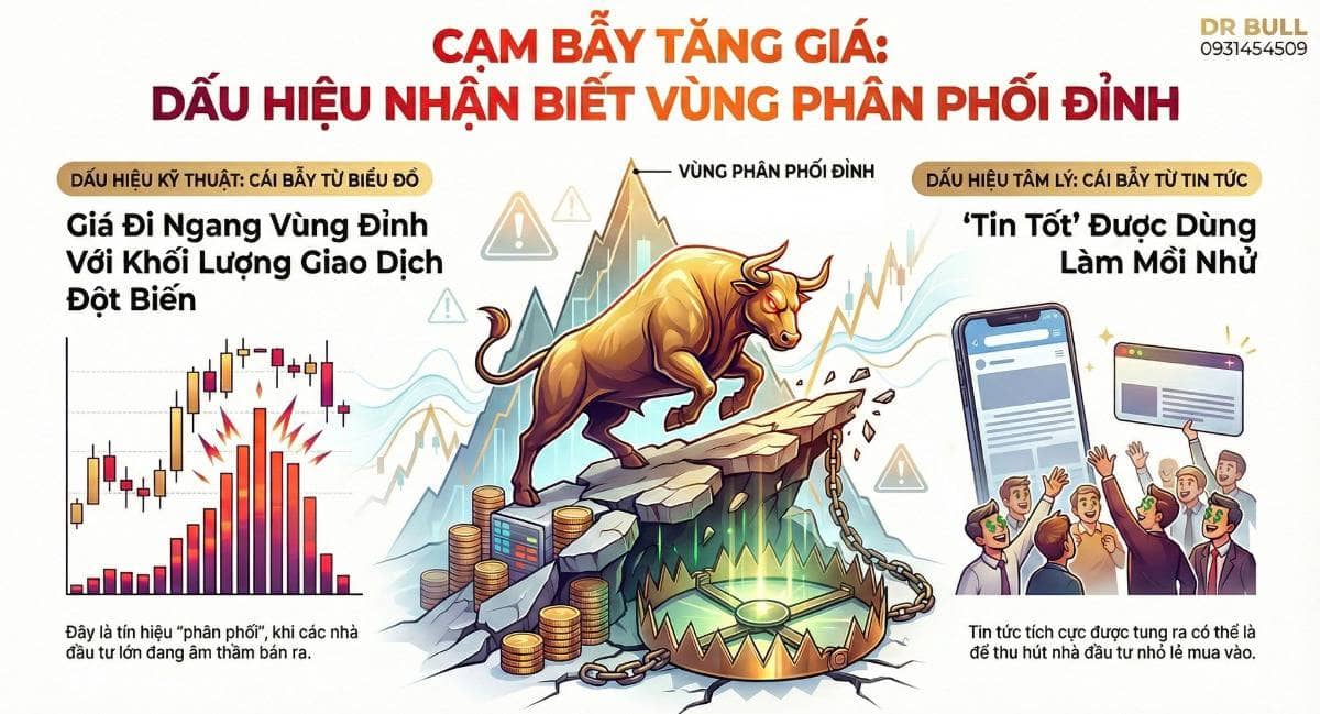 3 dấu hiệu "mùi tử khí": Cổ phiếu sắp sập mà F0 vẫn lao vào "múc"!